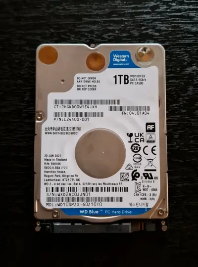 Disco Duro 2.5" de 1TB Western Digital - miniatura 1