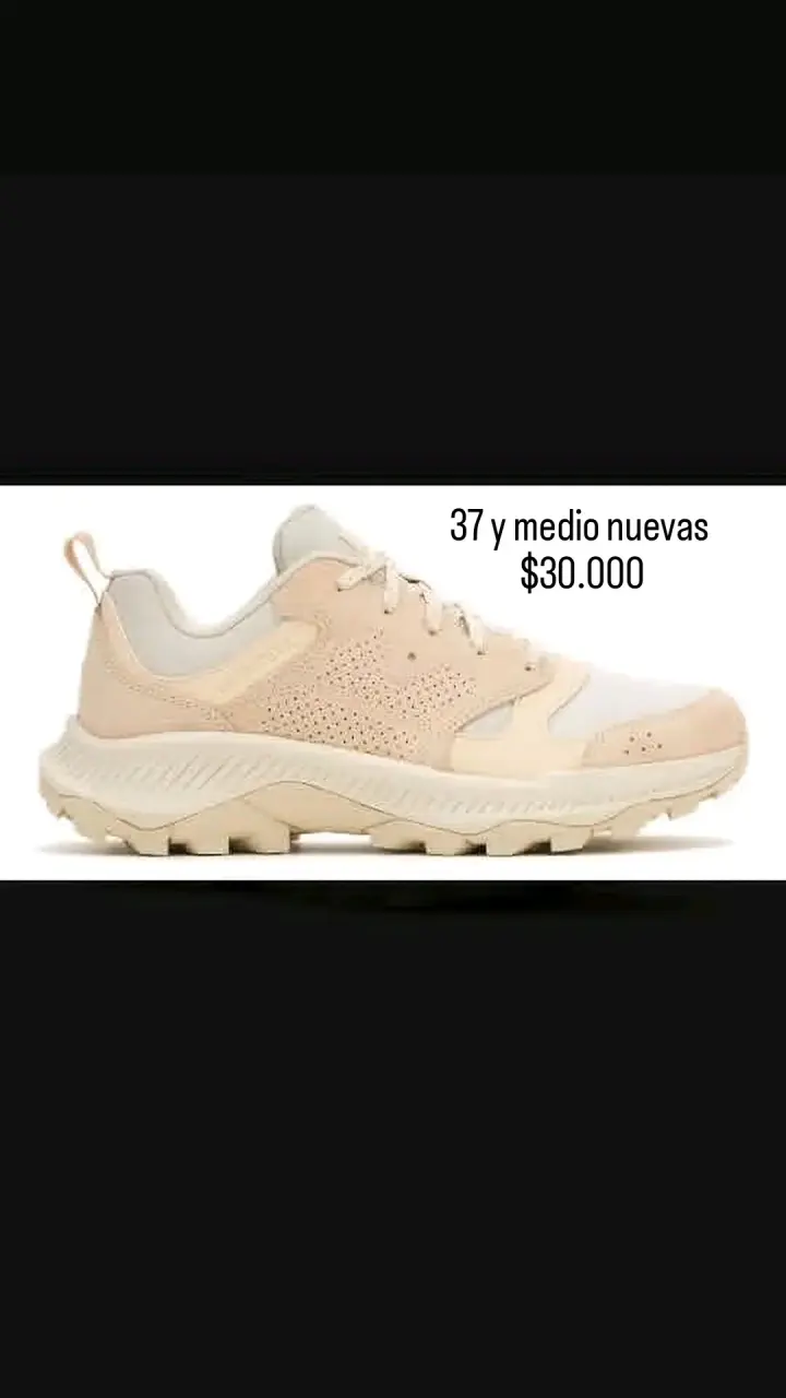 Zapatillas deportivas beige talla 37.5