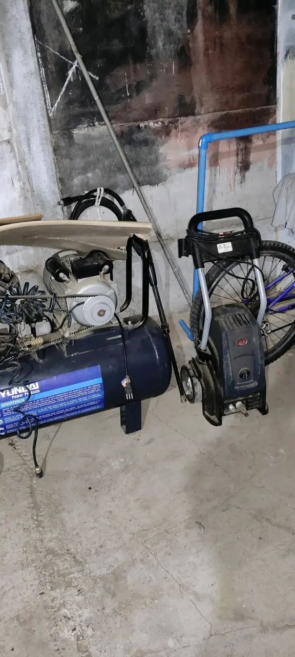 Compresor de Aire Hyundai 100 Litros - 6