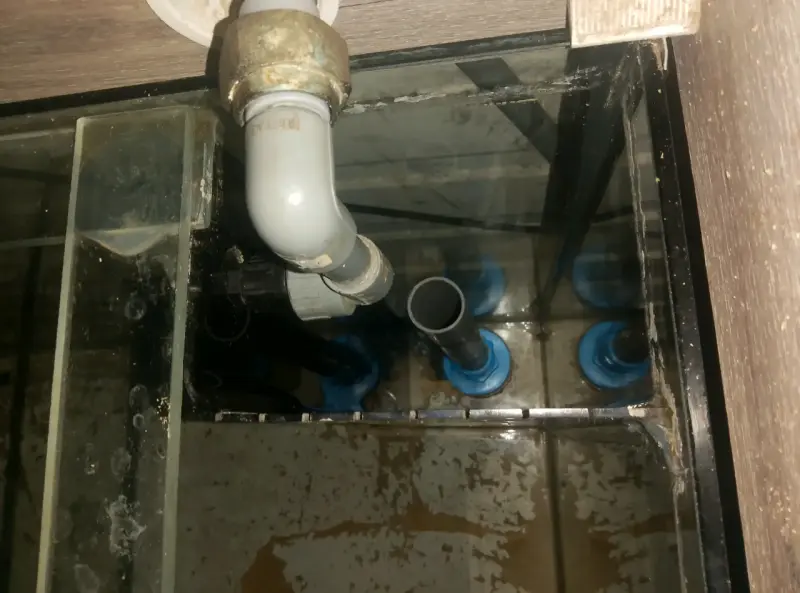 Acuario grande 300 litros con mueble de madera - 3