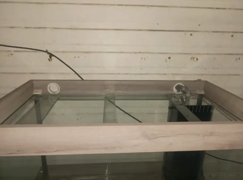 Acuario grande 300 litros con mueble de madera - 4