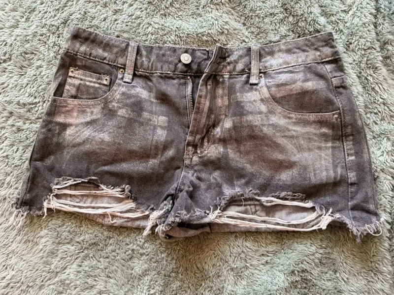 Pantalones cargo grises con bolsillos - 5