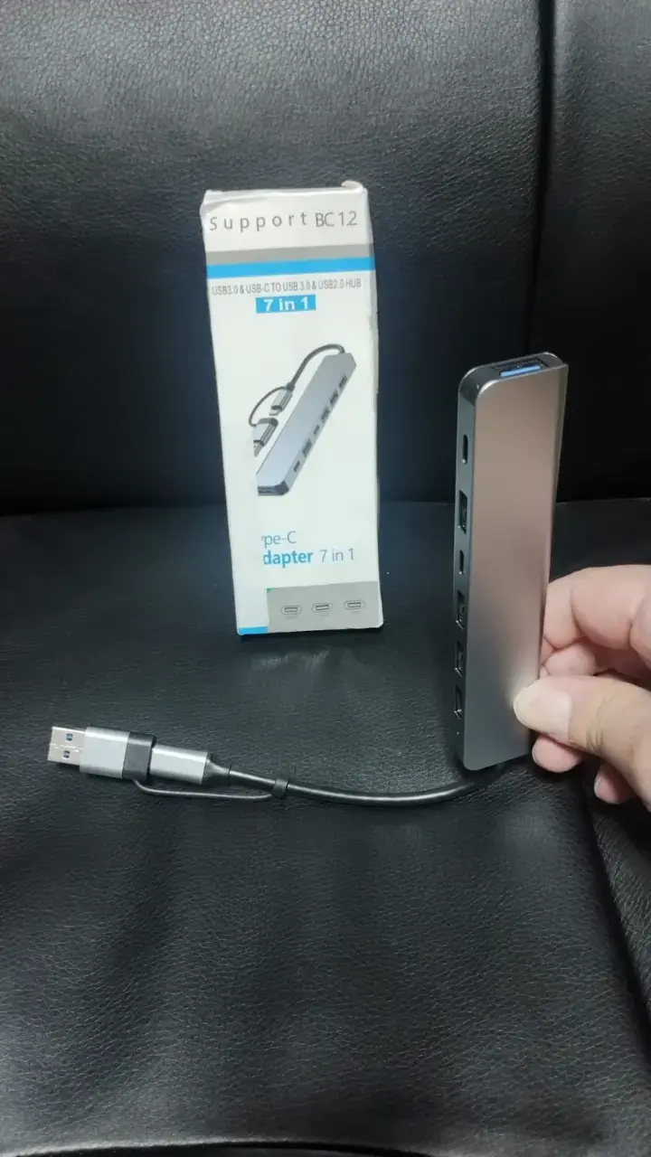 🔥 HUB USB-C 7 EN 1 – MULTIPLICA TUS CONEXIONES 🔥 - 2