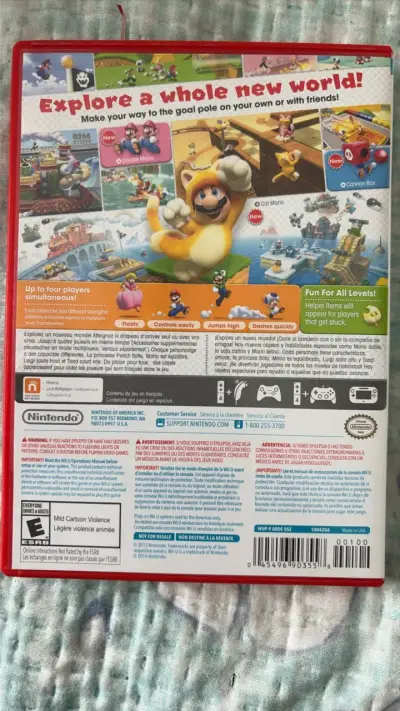 Juego Super Mario 3D World para Wii U - miniatura 2