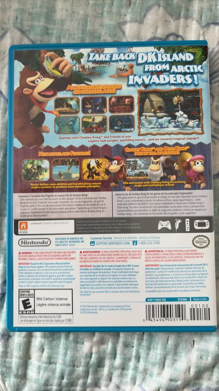 Juego Donkey Kong Country Tropical Freeze para Wii U - 2