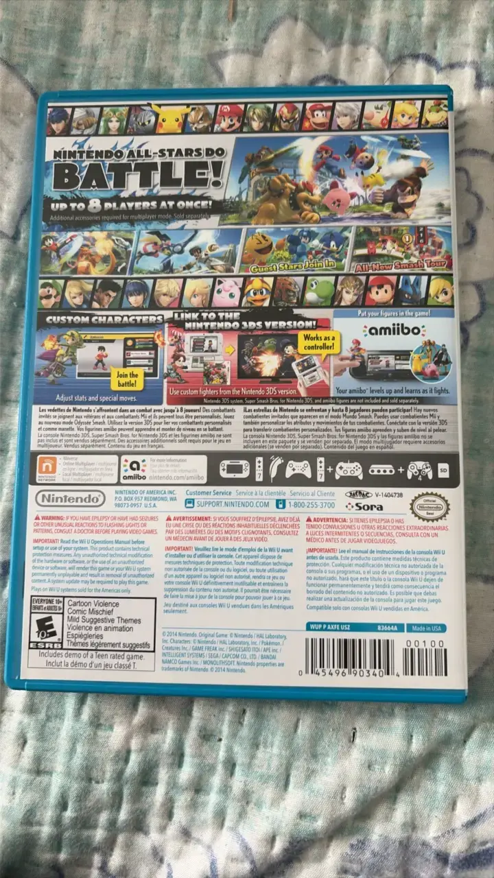 Super Smash Bros para Wii U en buen estado - 2