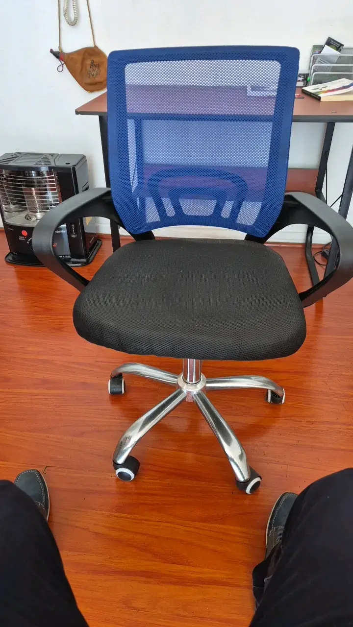 Silla de Oficina Ergonómica con Respaldo de Malla - 2