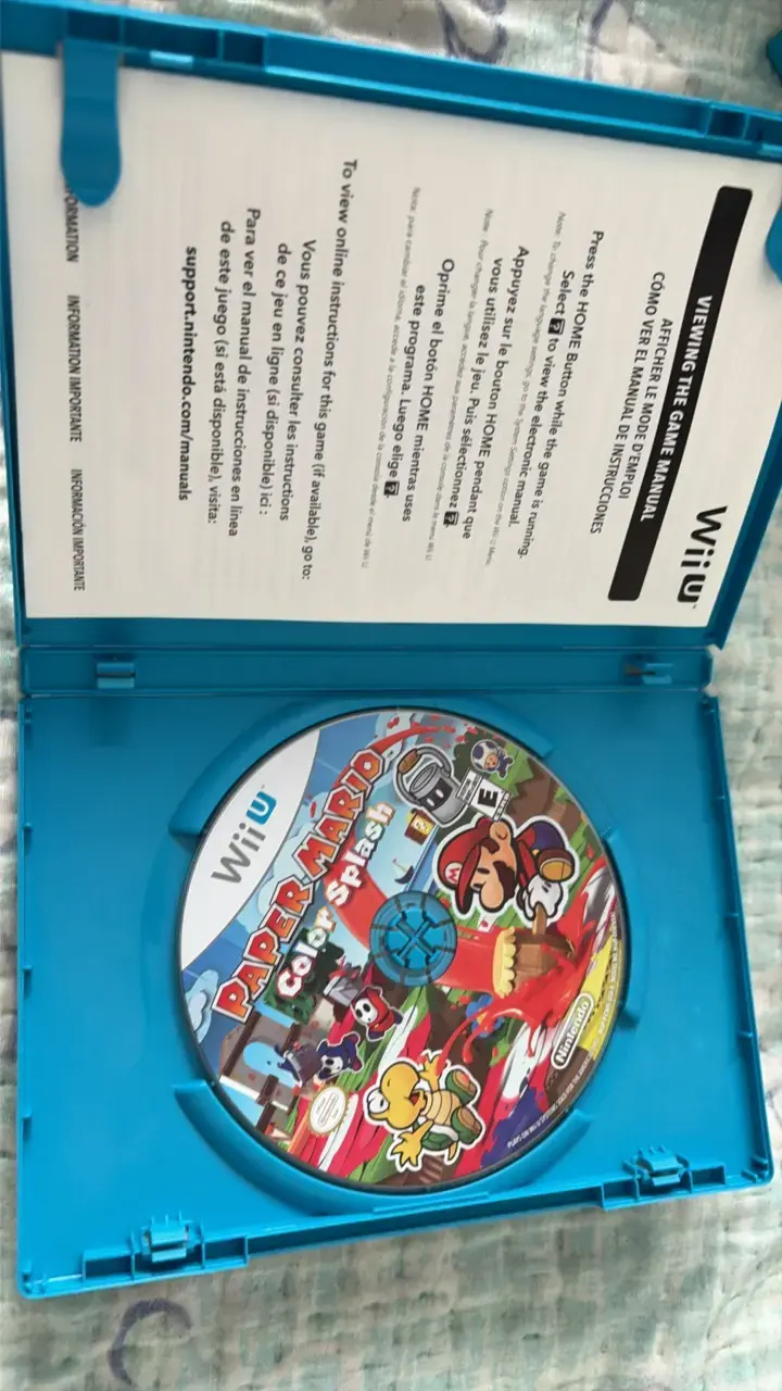 Juego Wii U Paper Mario Color Splash - 3