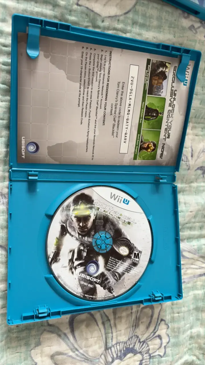 Juego Wii U Tom Clancy's Splinter Cell Blacklist - 3