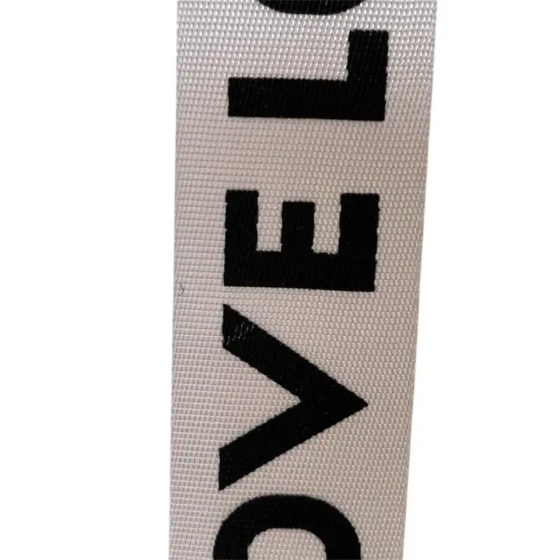 Cinturón de lona con diseño 'LOVE' - 5