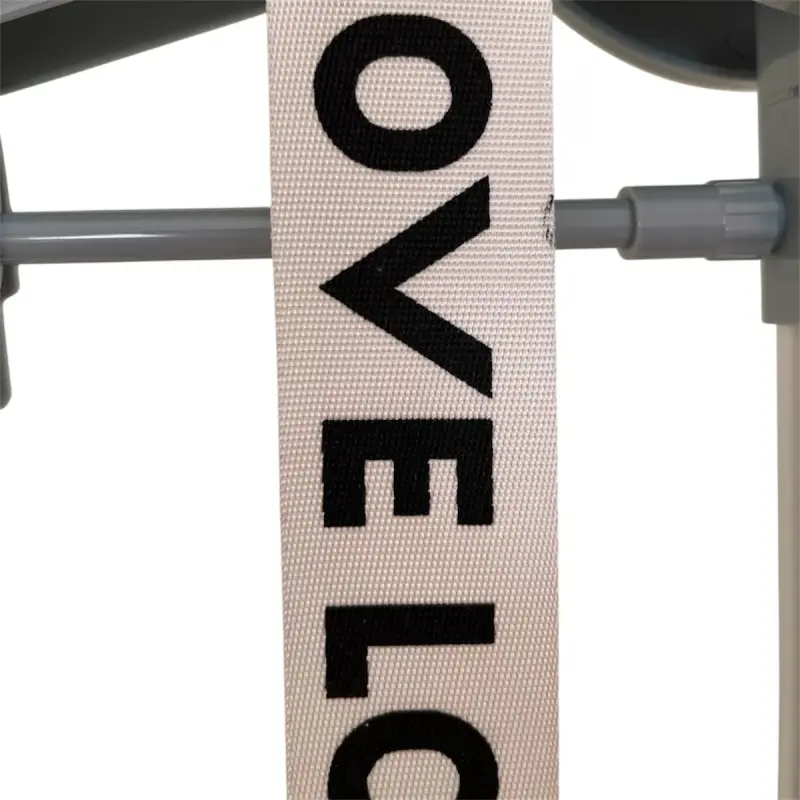 Cinturón de lona con diseño 'LOVE' - 6