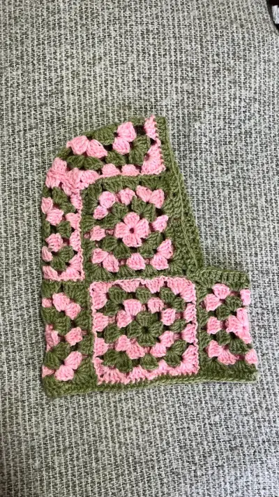 balaclava hecha a crochet - miniatura 2