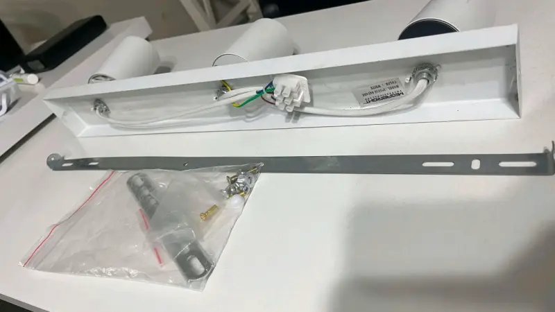 Lámpara Megabright Triple GU10 Blanca – 3 Focos - 3
