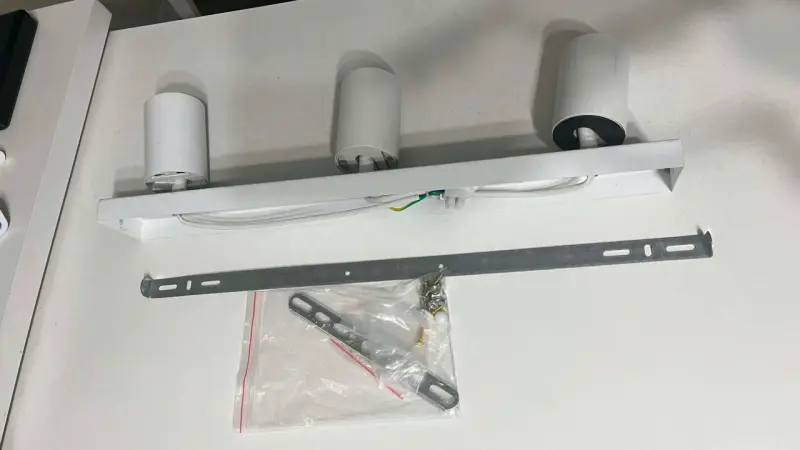 Lámpara Megabright Triple GU10 Blanca – 3 Focos - 4