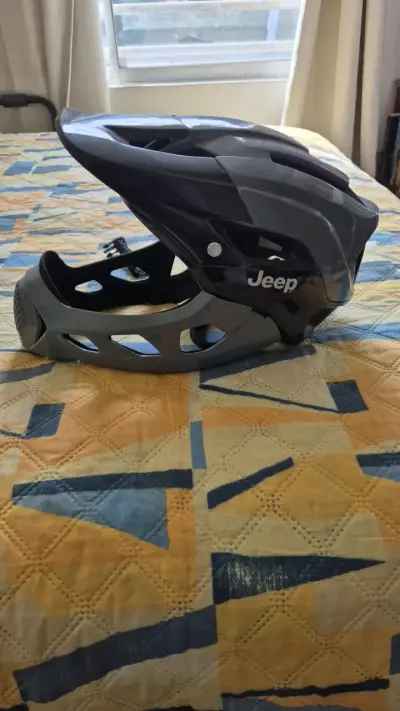 Casco de ciclismo Jeep con protección facial - miniatura 1