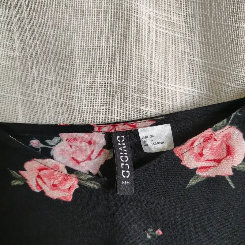 H&M 36 S Blusa de tirantes con estampado floral - 2