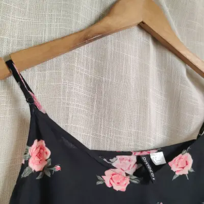 H&M 36 S Blusa de tirantes con estampado floral - miniatura 3