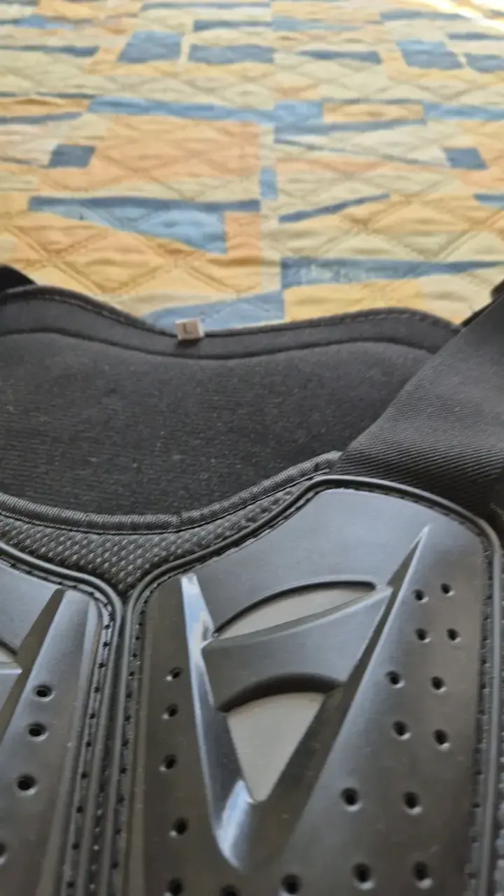 Chaleco protector de motocross negro - 2