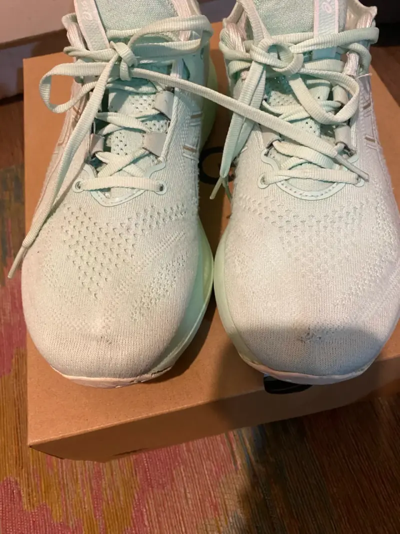 Zapatillas deportivas Asics color menta - 2