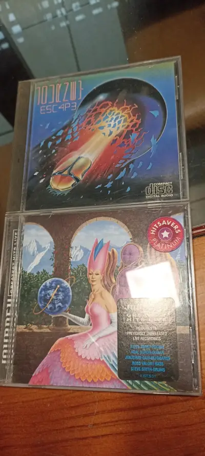 CDs de música de Journey: Escape y Greatest Hits Live - miniatura 1