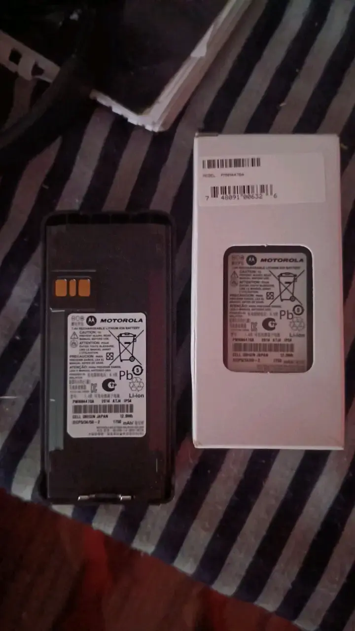 Batería Motorola Li-Ion 1750 mAh para EP350 - 3