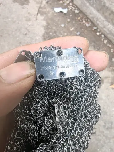 Guante de malla de acero inoxidable Manulatex - miniatura 1
