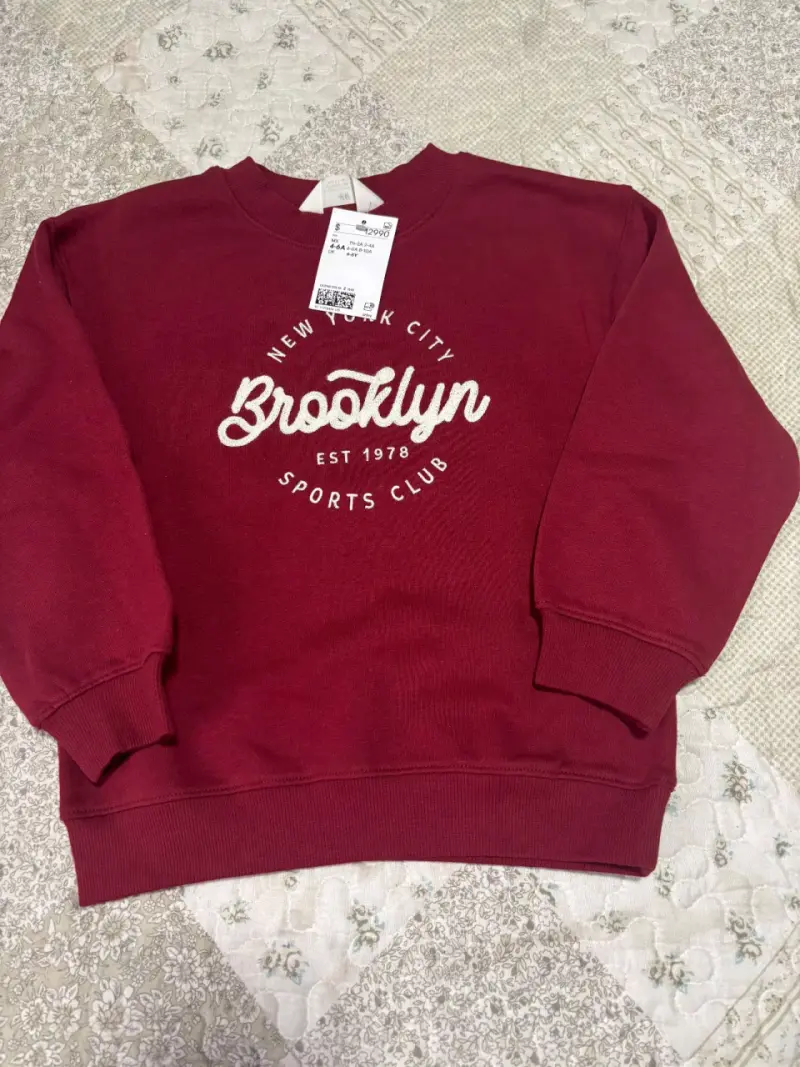Polerón burdeos Brooklyn Sports Club hym - 1