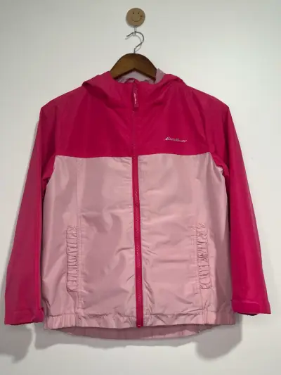 Chaqueta cortaviento para niña Eddie Bauer rosa - miniatura 3