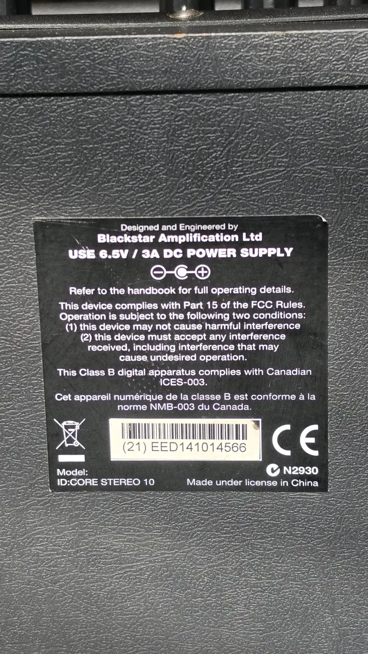 Amplificador Blackstar ID:Core Stereo 10 - 4