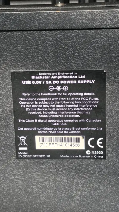 Amplificador Blackstar ID:Core Stereo 10 - miniatura 4