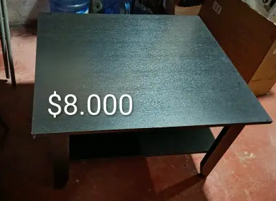 Mesa de Centro Negra Moderna - miniatura 2