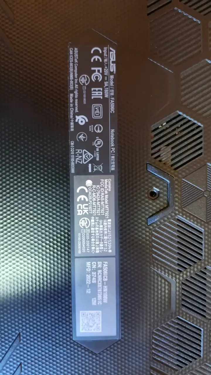 ASUS TUF Gaming A15 – RTX 3050 - 2