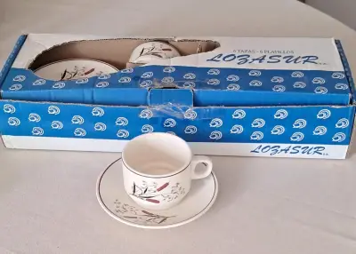 Juego de tazas de Te en su caj original - miniatura 1