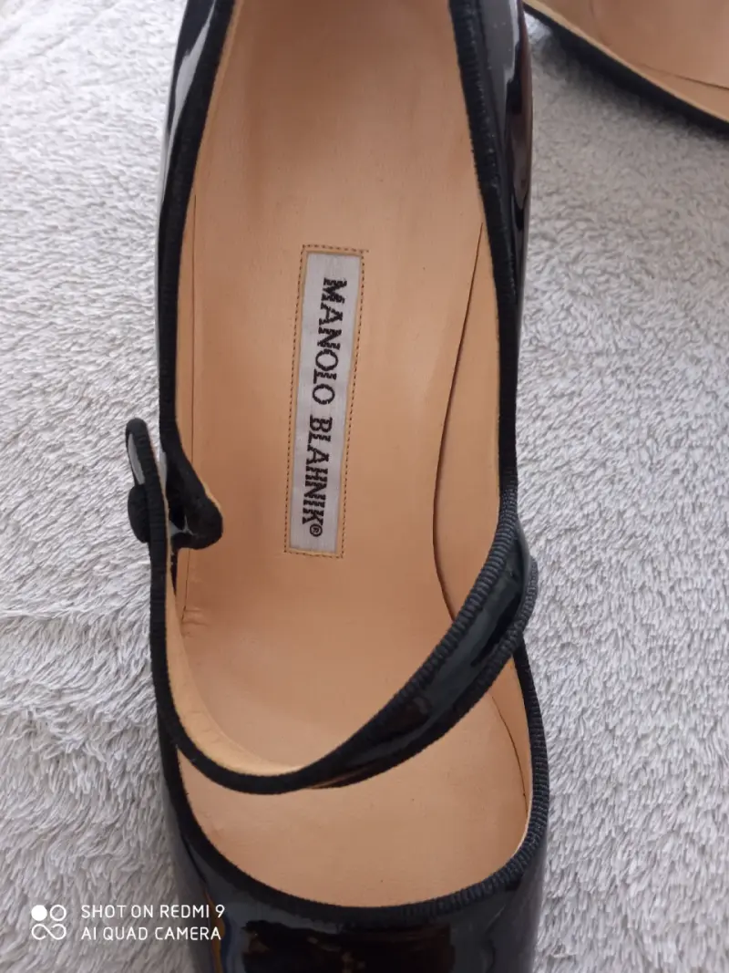 Zapatos de Tacón Negro Manolo Blahnik - 2