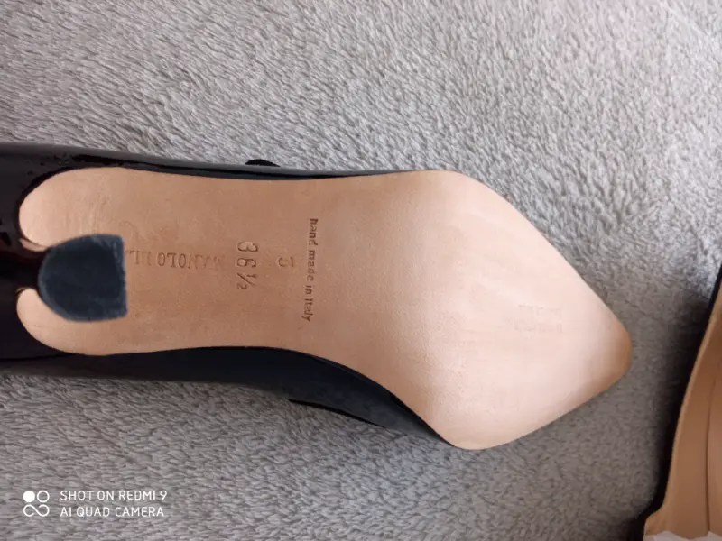 Zapatos de Tacón Negro Manolo Blahnik - 3