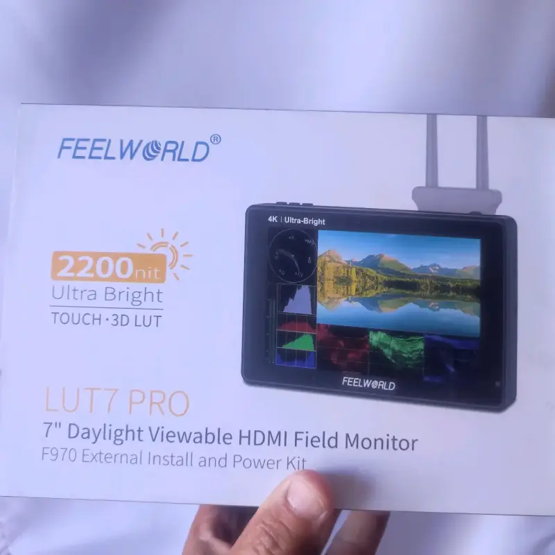 Monitor de Campo HDMI Feelworld LUT7 Pro 7 pulgadas - 1
