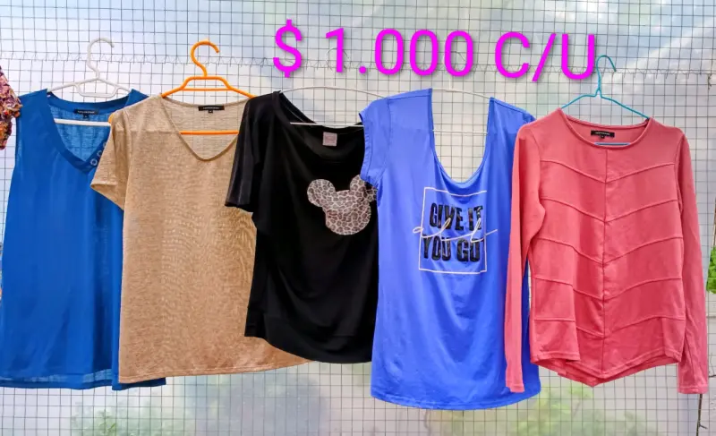 Blusas y poleras variadas para mujer - 2