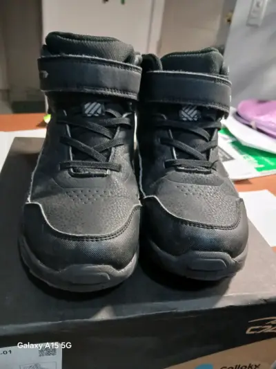 Botines de Niño Negros 24 cms con Velcro - miniatura 1