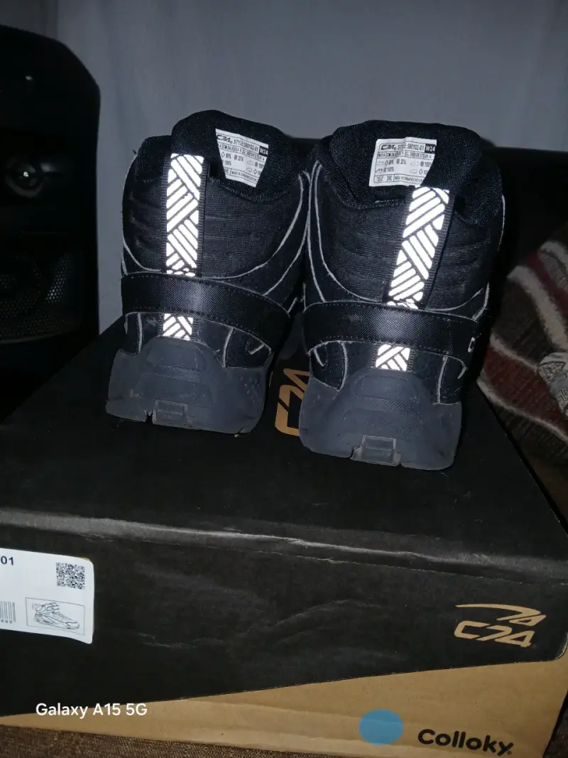 Botines de Niño Negros 24 cms con Velcro - 2