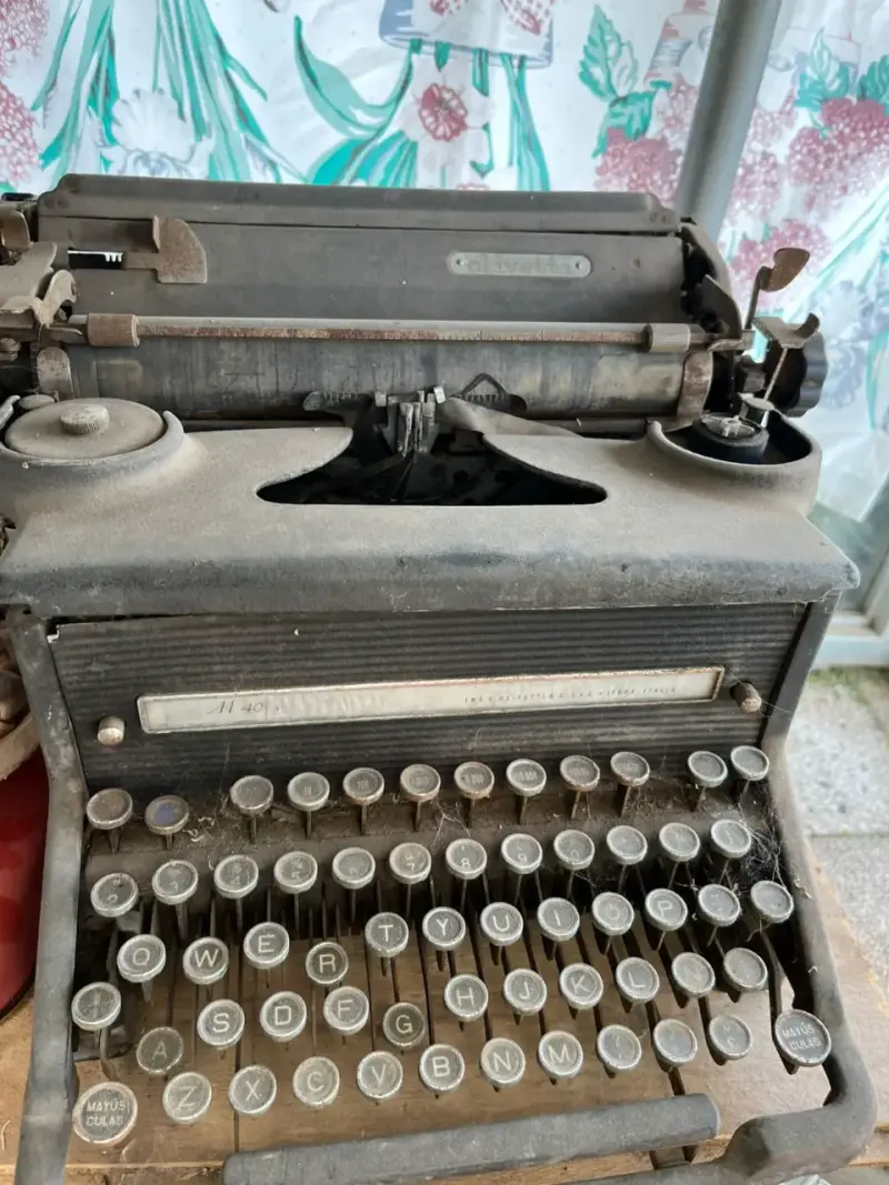 Máquina de escribir vintage Oliver No. 5 - 4