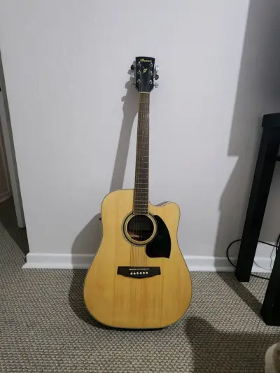 Guitarra ibañez pf15ece-nt - miniatura 1