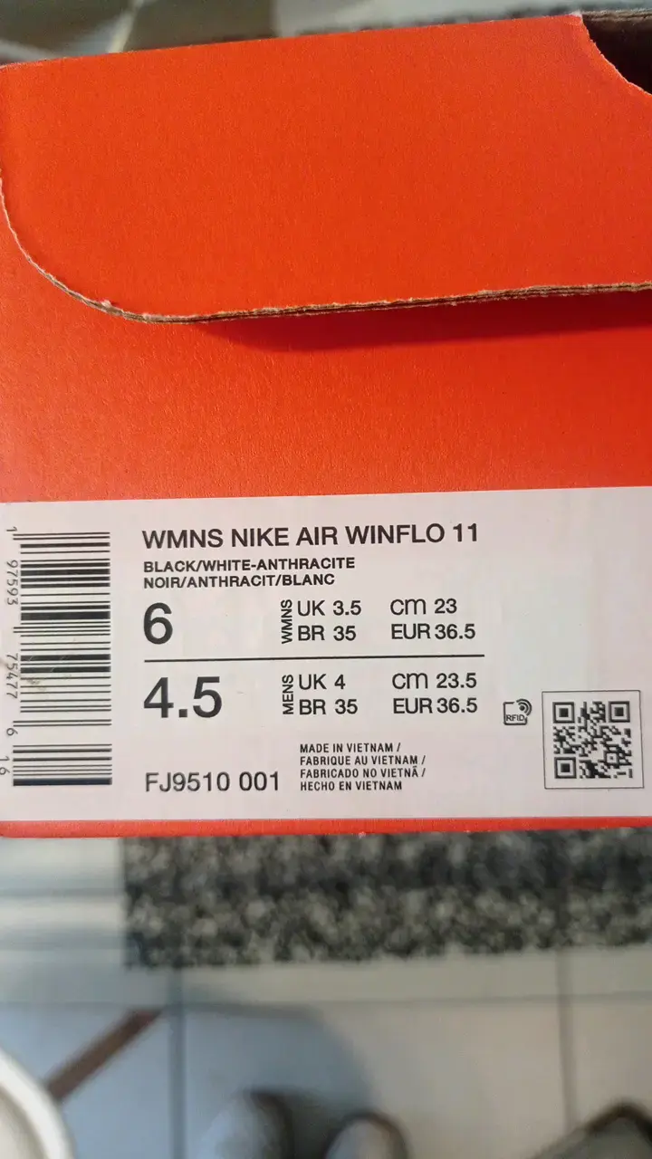Zapatillas Nike Air Winflo 11 negras para mujer - 3
