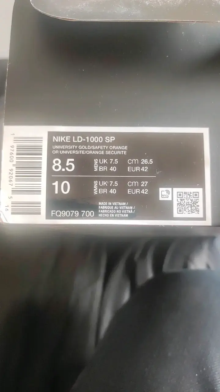 Zapatillas Nike LD-1000 SP Naranja Universitario