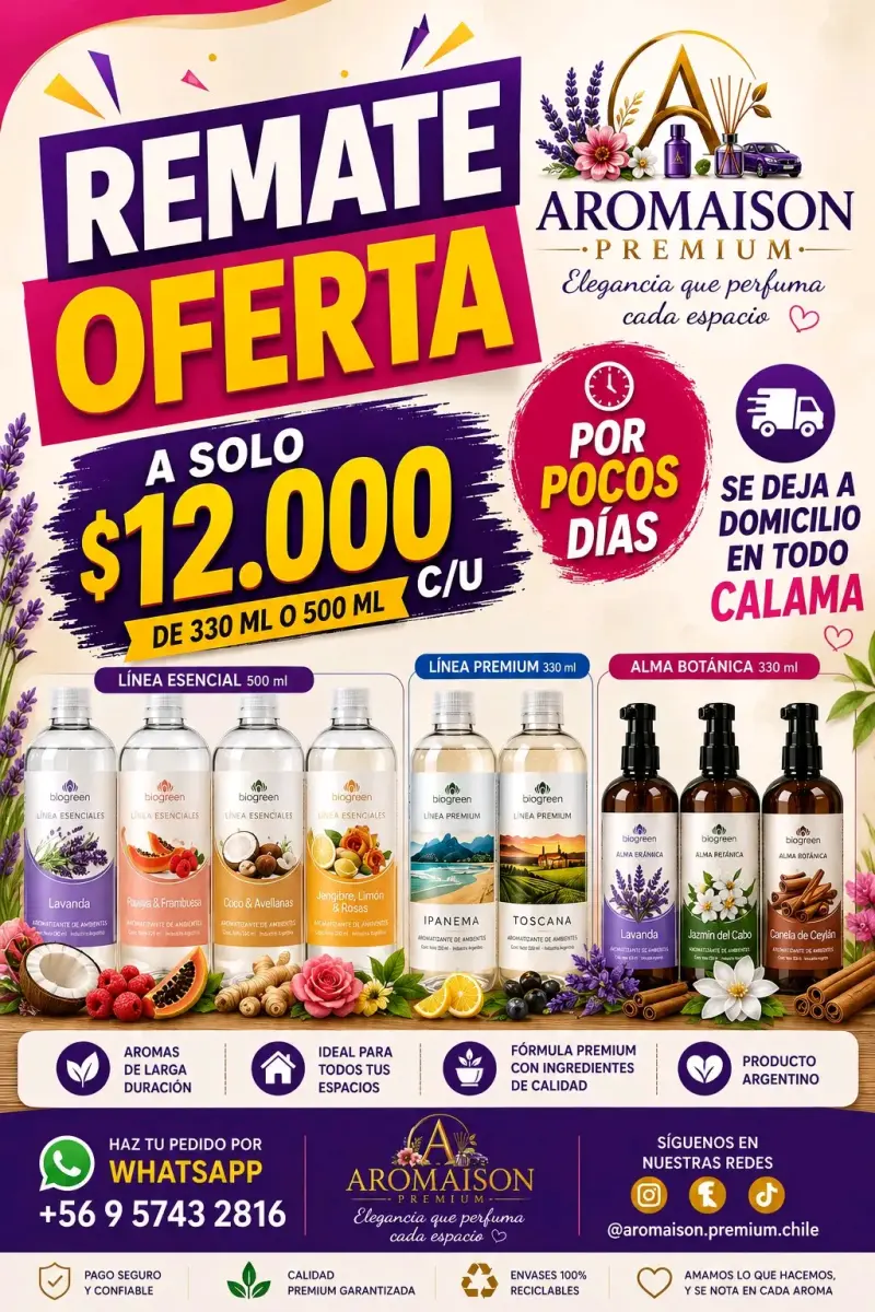 Aromatizante de Ambientes - 1