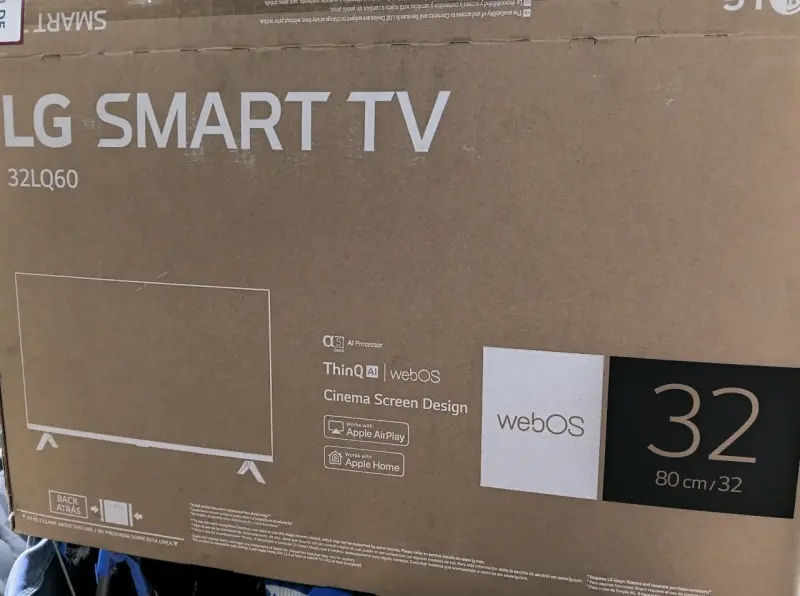 Televisor LG Smart TV 32 pulgadas con webOS - 3