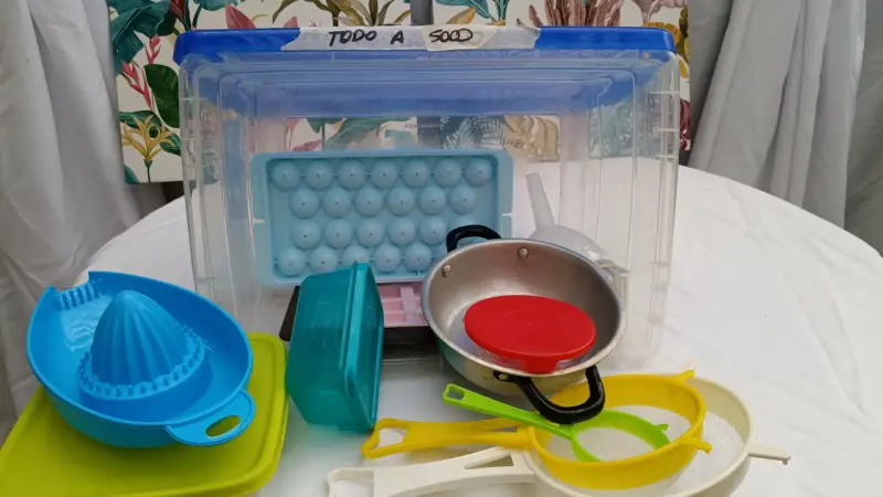 Set de utensilios de cocina variados