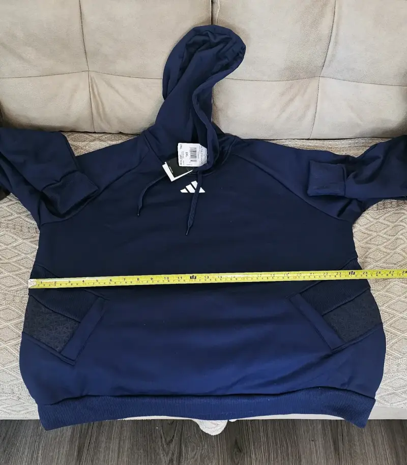 Polerón azul marino Adidas 2XL. - 5