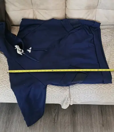 Polerón azul marino Adidas 2XL. - miniatura 6