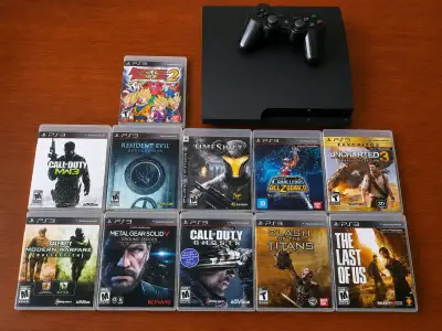 Consola PS3 con 10 juegos incluidos - miniatura 1