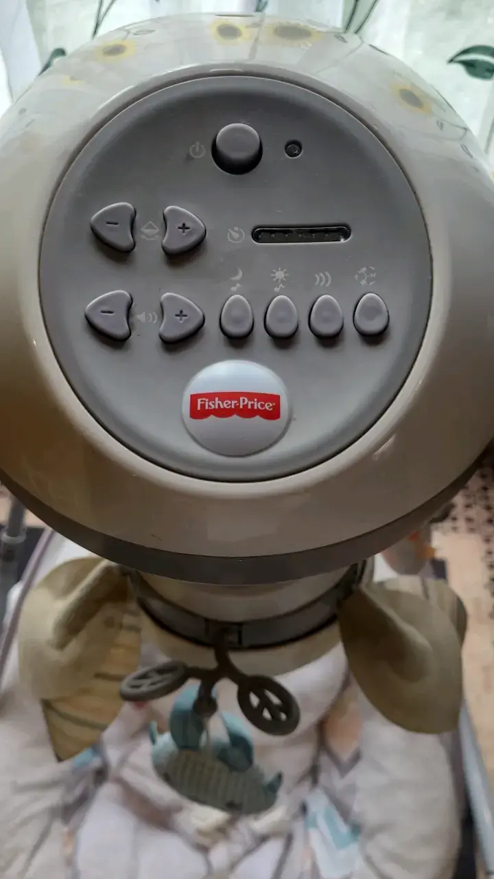 Columpio para bebé Fisher-Price con melodías - 1